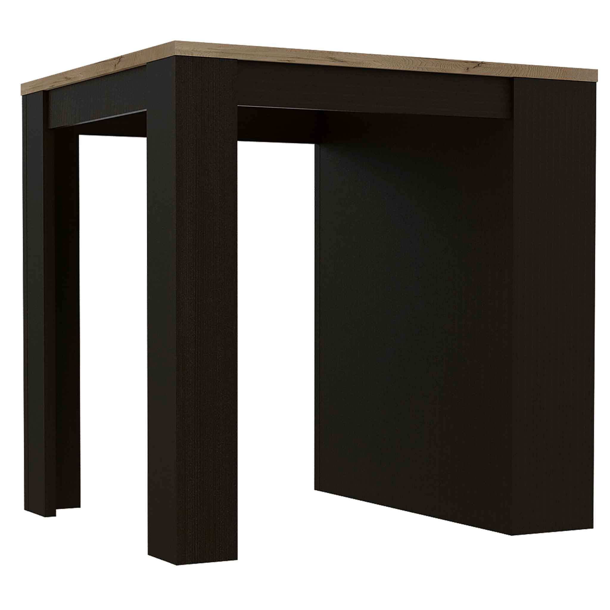 Black Milos Kitchen Island Depot